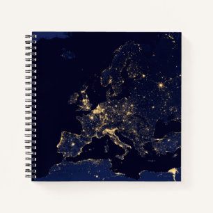 Cuaderno Luces En Varias Ciudades Europeas Y Nórdicas.
