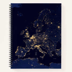Cuaderno Luces En Varias Ciudades Europeas Y Nórdicas.