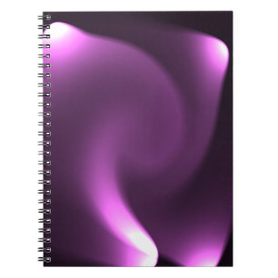 Cuaderno Luces Giratorias Moradas