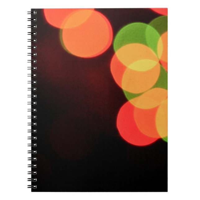 Cuaderno Luces rojas y verdes de bokek (Frente)