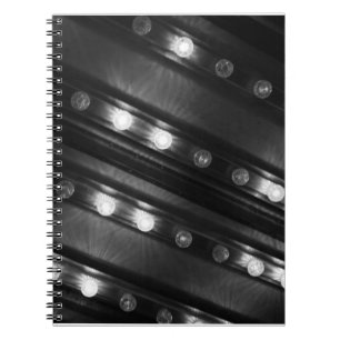 Cuaderno Luces Twinkle en blanco y negro