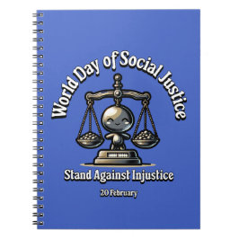 Cuaderno Lucha Contra La Injusticia. Día de la Justicia Soc