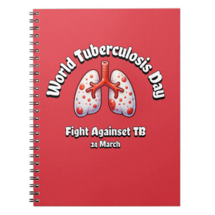 Cuaderno Lucha contra la TBC. Día mundial de la tuberculosi