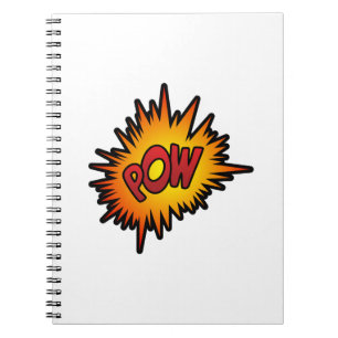 Cuaderno Lucha del super héroe del prisionero de guerra