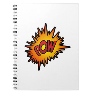 Cuaderno Lucha del super héroe del prisionero de guerra