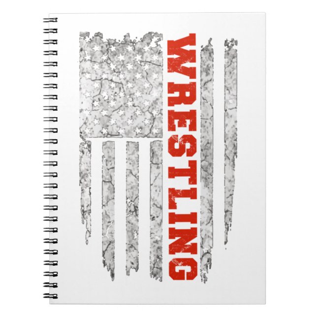 Cuaderno Lucha deportiva estadounidense (Frente)