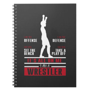 Cuaderno Luchador que lucha el regalo lindo para el