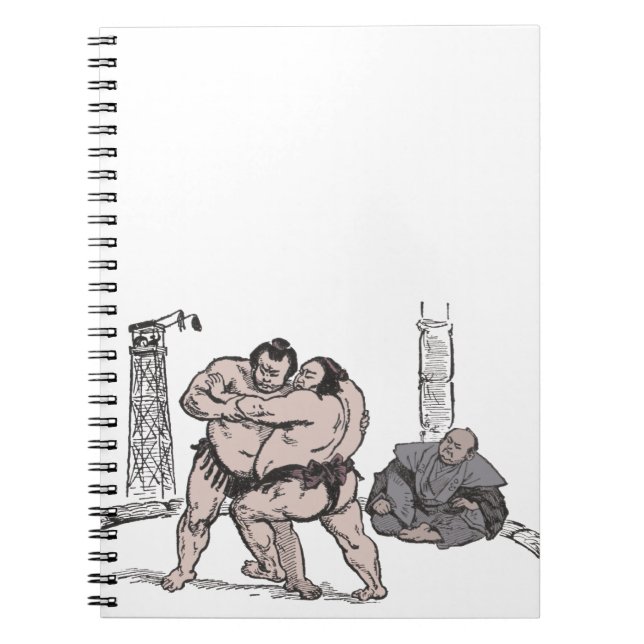 Cuaderno Luchadores del sumo (Frente)