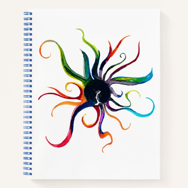 Cuaderno LUCI espiral notebk, 8.5x11, cubierta dura (Anverso)