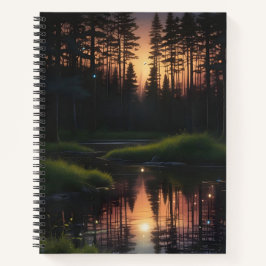 Cuaderno Luciérnagas en el Crepúsculo