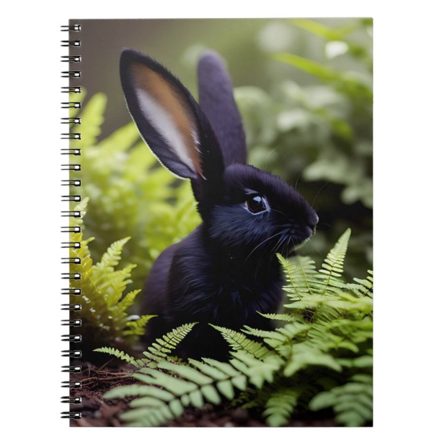 Cuaderno Lucifer The Black Little Bunny, Nota Book (Frente)