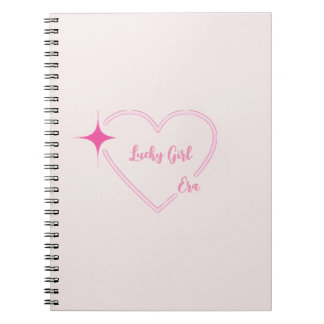 Cuaderno Lucky Girl Era Carnet rose