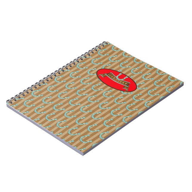 Cuaderno Lucky Hoof - Portátil (Lado Izquierdo)