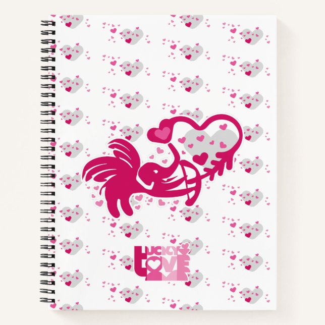 CUADERNO LUCKY LOVE ELEPHANT CUPID ELEPHANT BY MASANSER (Anverso)