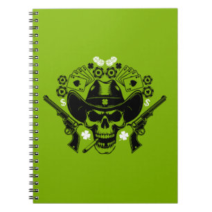 Cuaderno Lucky Poker Skull