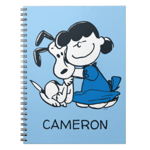 Cuaderno Lucy Hugging Snoopy