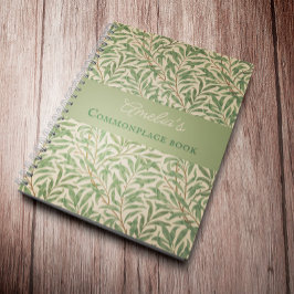 Cuaderno Lugar común de William Morris Willow Bough