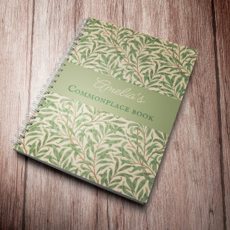 Cuaderno Lugar común de William Morris Willow Bough