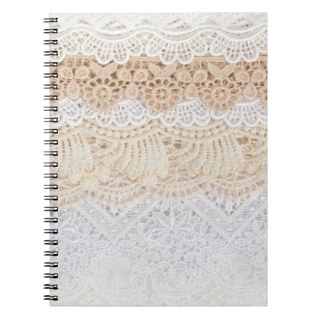 Cuaderno Lugar floral ornamental: Colección elegante (Frente)