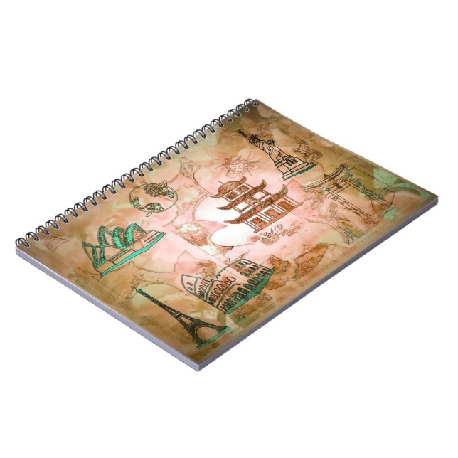 Cuaderno Lugares famosos (Lado Izquierdo)