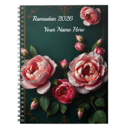 Cuaderno Lujo Arabesco de Peonía
