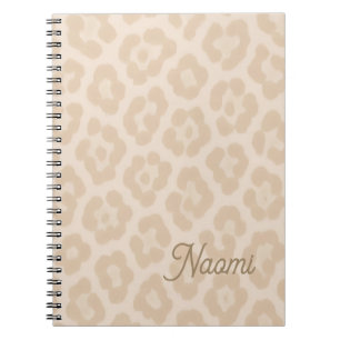 Cuaderno Lujo de patrón suave animal cálido