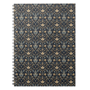 Cuaderno Lujosa filigrana floral de lujo
