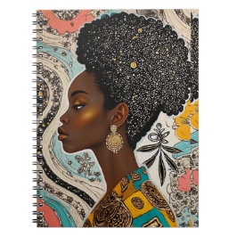Cuaderno Lujosa sofisticación africana, asiática, caribeña
