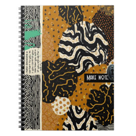 Cuaderno Lujosa sofisticación africana asiática caribeña