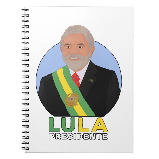 Cuaderno Lula Presidente (Frente)