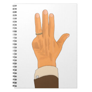 Cuaderno Lula's left hand