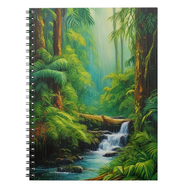Cuaderno Lullaby de la selva tropical (Frente)