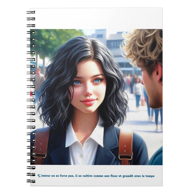 Cuaderno  - Lumière sur toi (Frente)