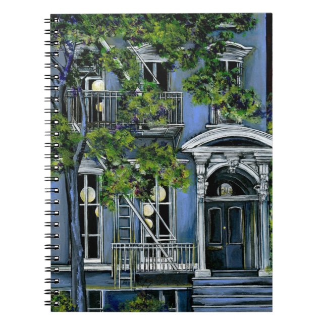 Cuaderno Luminosa esfera desde adentro, Nueva York (Frente)