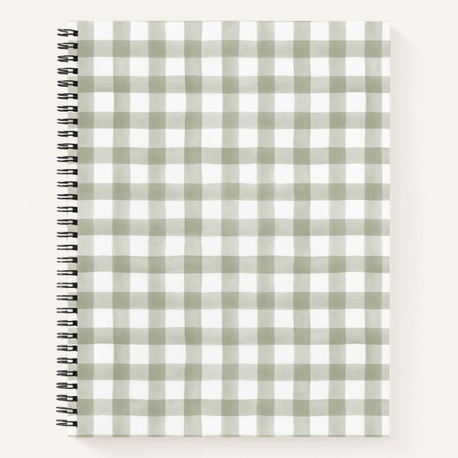 Cuaderno Luminosa placa de comprobación de país inglés verd (Anverso)