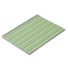 Cuaderno Luminosas Rayas Brillo
