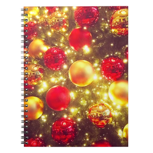 Cuaderno Luminoso Delight Ball Cluster de Navidades (Frente)