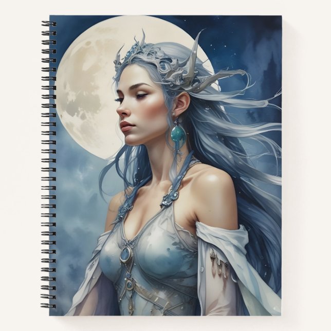 Cuaderno Luna Argenta (Anverso)