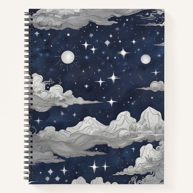 Cuaderno Luna Argentea (Anverso)