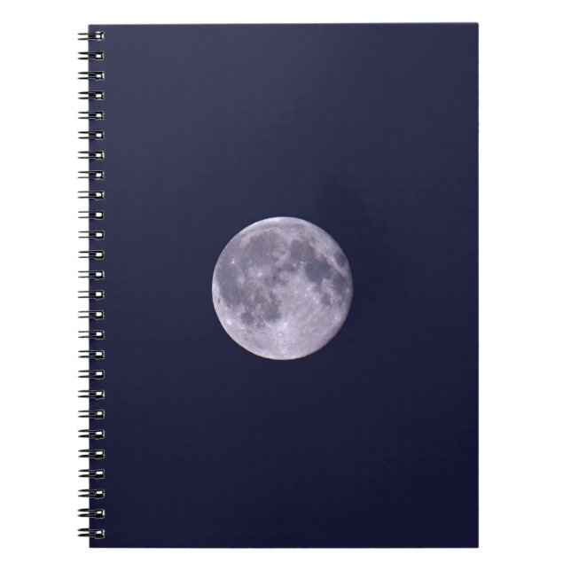 Cuaderno Luna Azul (Frente)