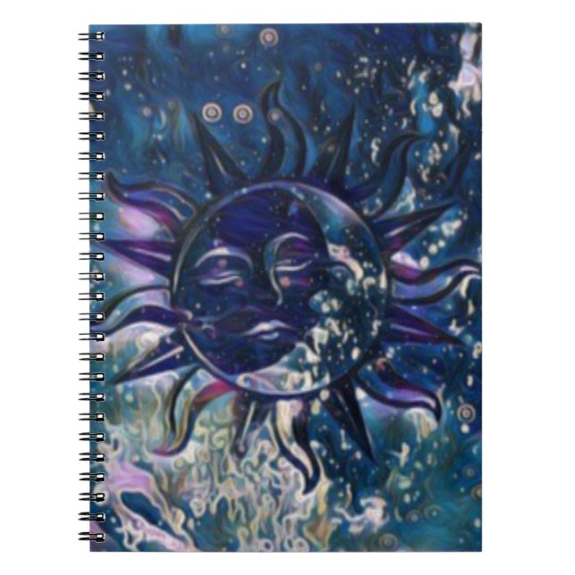 Cuaderno Luna azul de Sun (Frente)