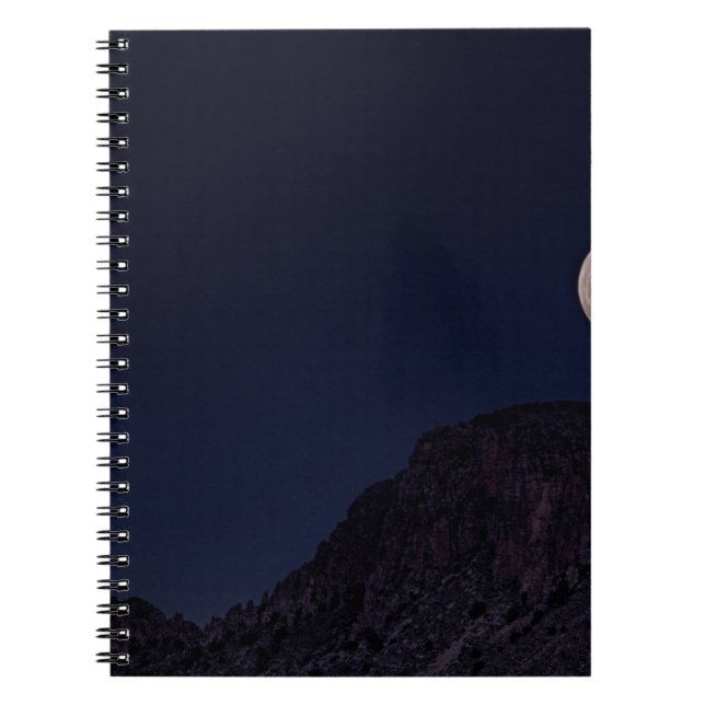 CUADERNO LUNA COMPLETA SOBRE LA MONTAÑA (Frente)