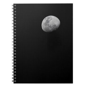 Cuaderno Luna con cielo negro   Zambia, Luangwa del Sur
