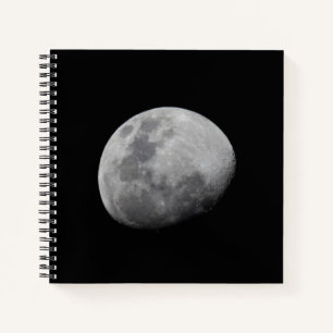 Cuaderno Luna con cielo negro   Zambia, South Luangwa