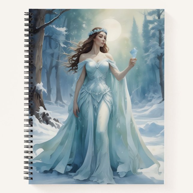 Cuaderno Luna Invernal (Anverso)