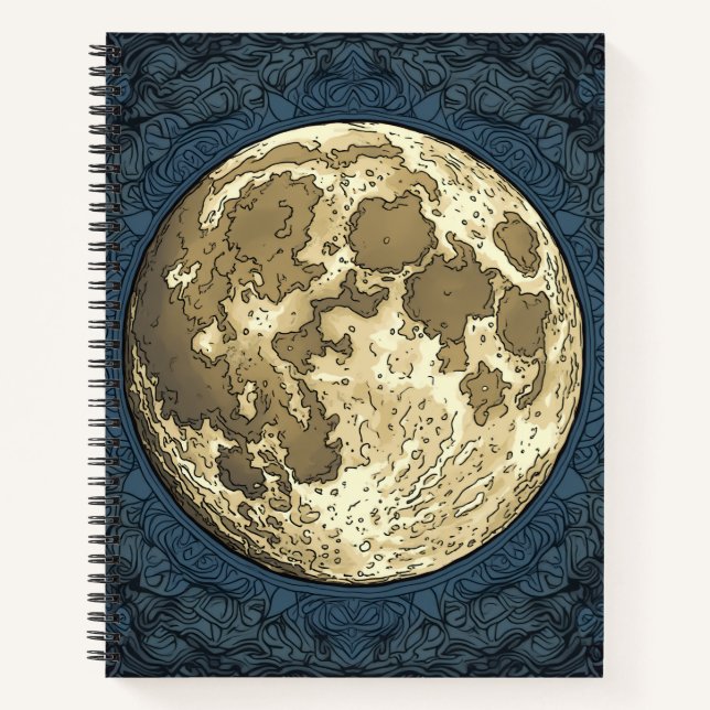Cuaderno Luna llena (Anverso)