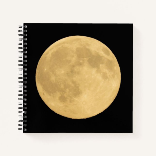Cuaderno Luna Llena | Seattle, Washington (Anverso)