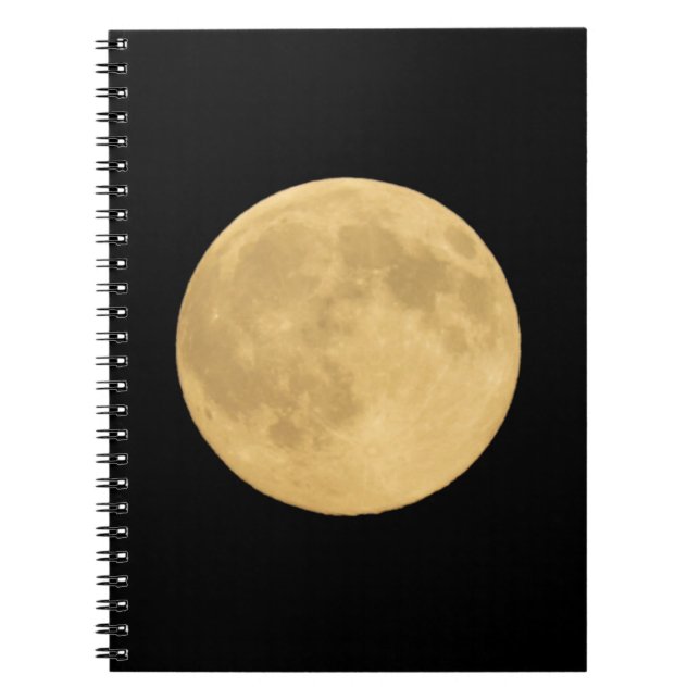 Cuaderno Luna Llena | Seattle, Washington (Frente)