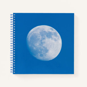 Cuaderno Luna Llena Sobre La Ciudad De Montreal