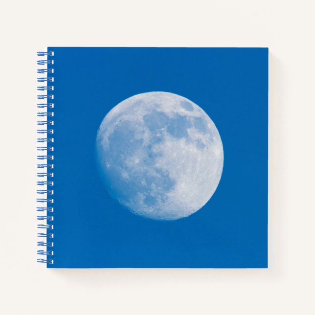 Cuaderno Luna Llena Sobre La Ciudad De Montreal (Anverso)